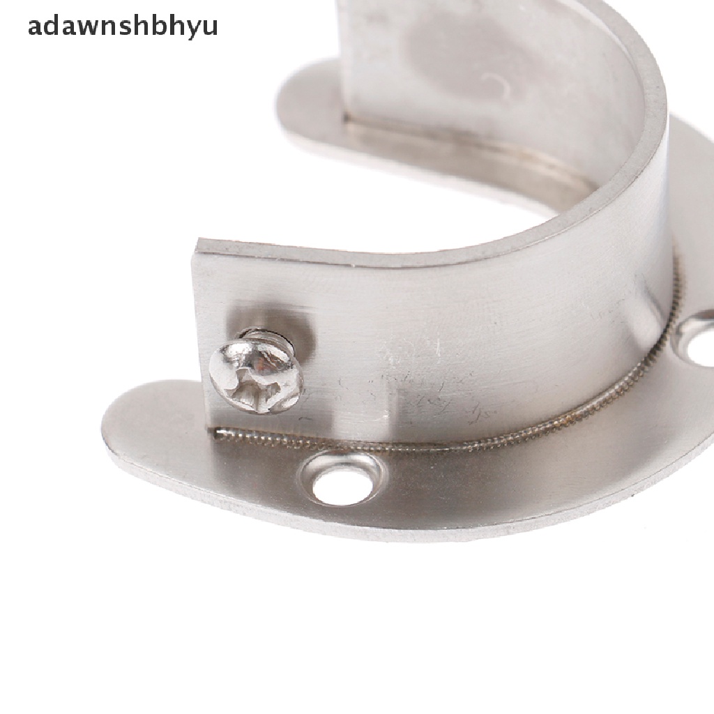 Bracket Lemari Adawnshbhyu19/22 /25 /32mm Stainless Steel Rod Socket Flange Rod Holder