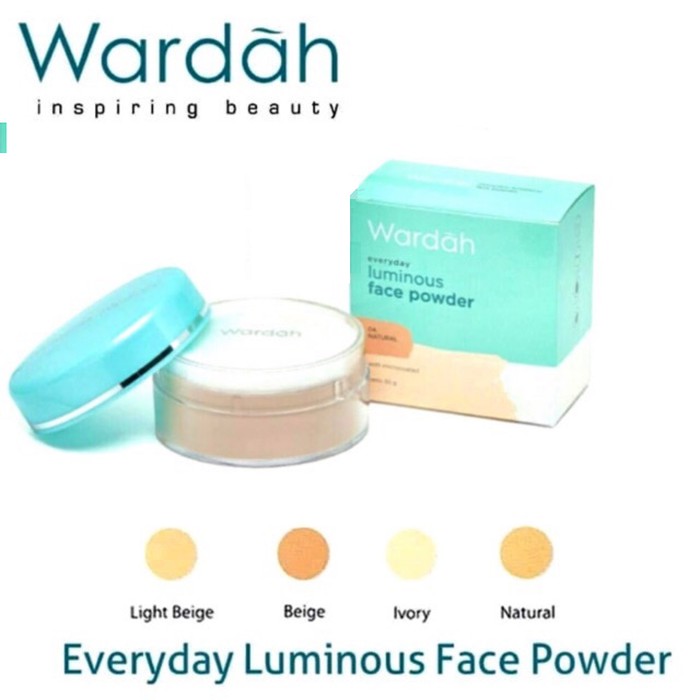 Wardah Everyday Luminous Series | Face Powder | Creamy Foundation | Compact Powder by Ailin Kosmetik