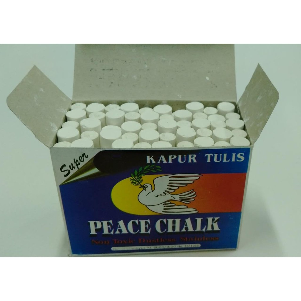 

KAPUR TULIS PEACE CHALK PUTIH