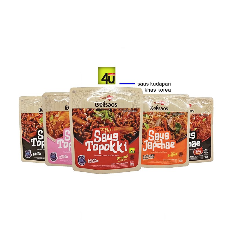 

Mamasuka Delisaos - Saus Topokki - 100gr