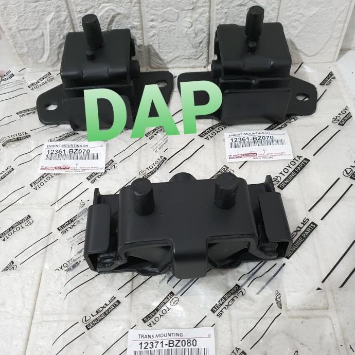 Sparepart Mobil Engine Mounting Veloz Rush Terios All New Avanza 3Pc New Produk Rekomendasi