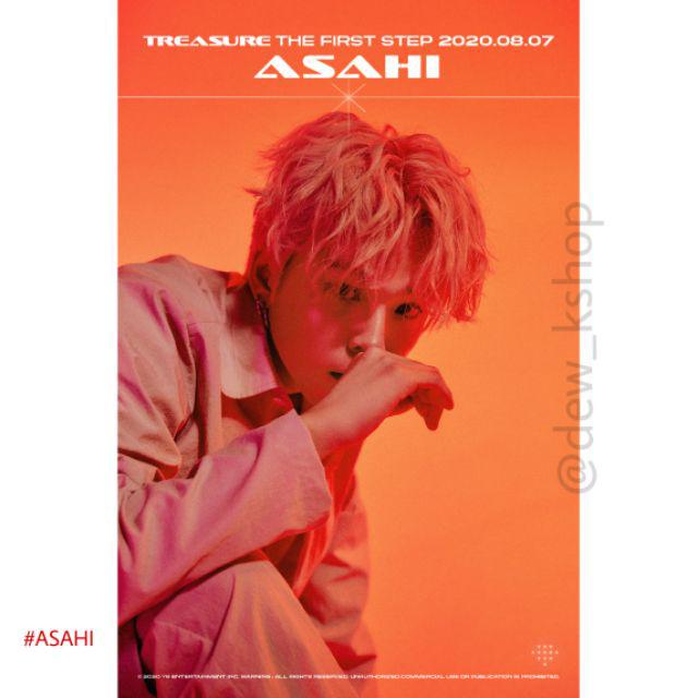 POSTER TREASURE <MASHIHO X ASAHI X BANG YE DAM> - INTRO POSTER-#ASAHI