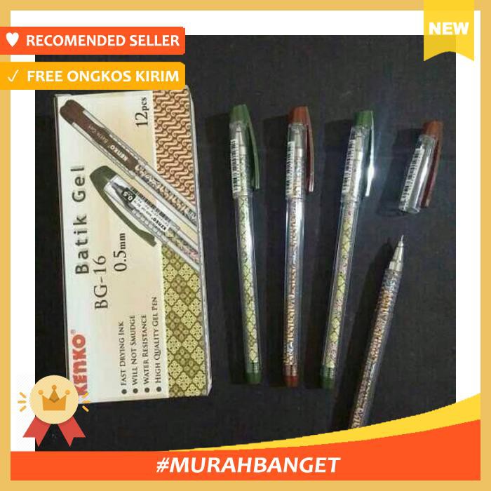 

Pulpen - Batik - Alat Tulis