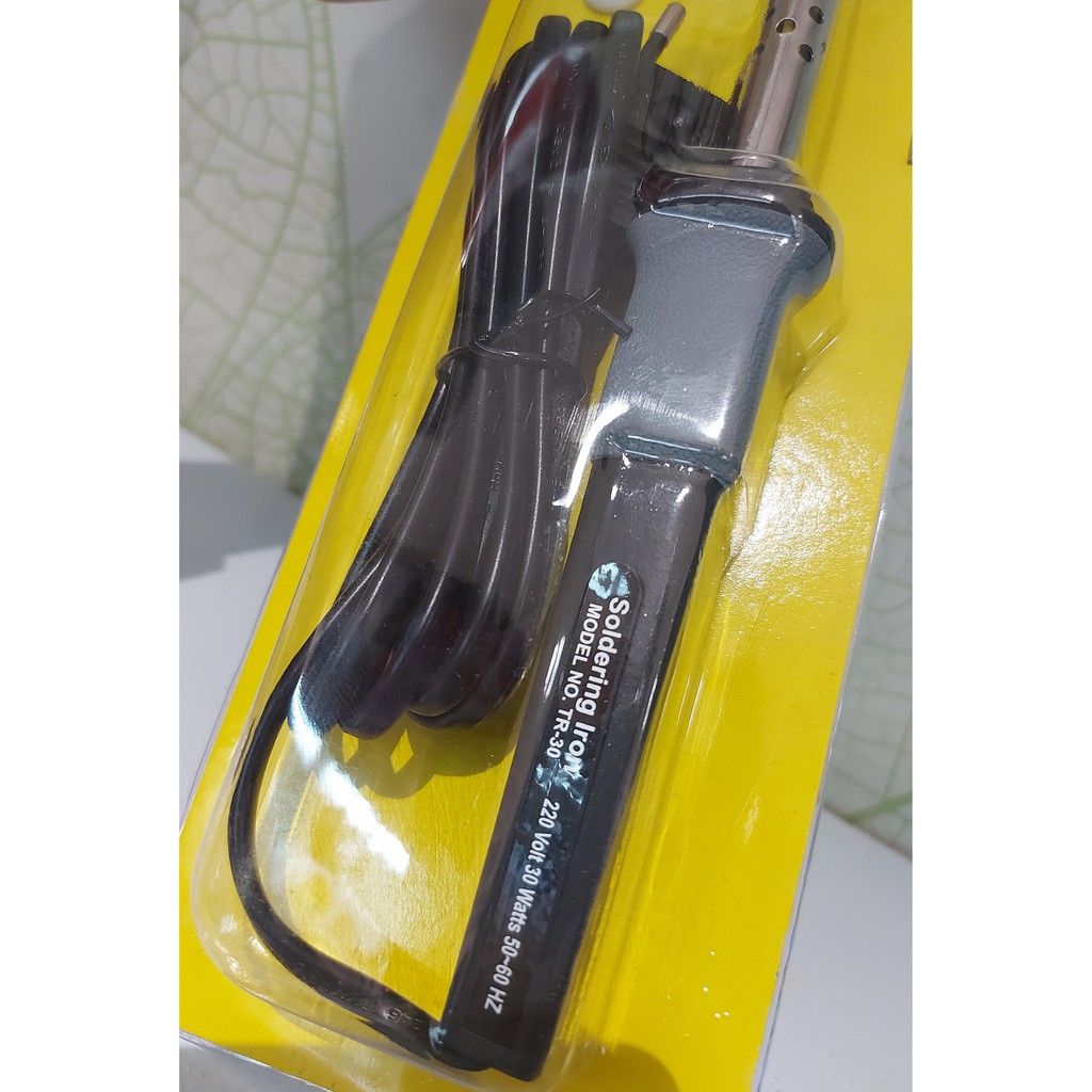 SOLDER LISTRIK 30W / ALAT BONGKAR SAMBUNG ELEKTRONIKA / SOLDERING IRON IRODA TR-30