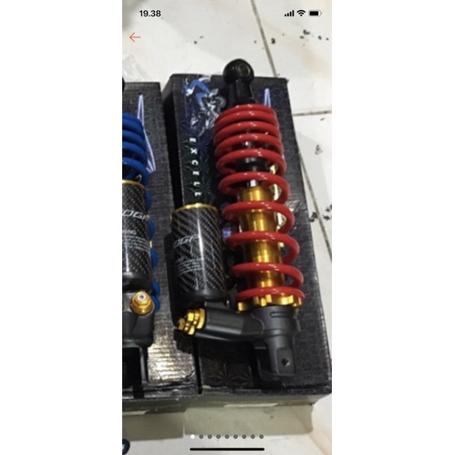 Shockbreaker shock moto gp MOTOGP matic 310mm tabung bawah carbon terbaru mio vario beat scoopy warn