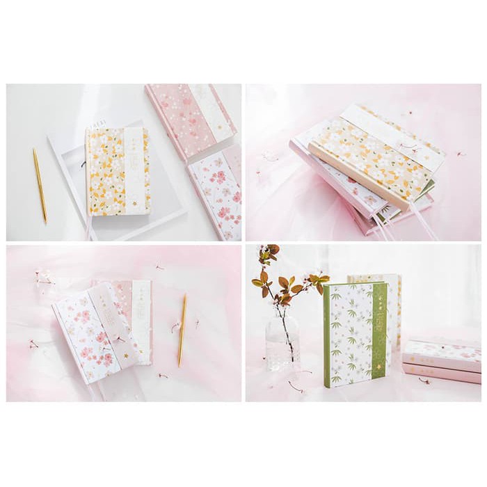 

Grosir Sakura Season Hardcover Planner / Buku Planner / Buku Catatan Elegan
