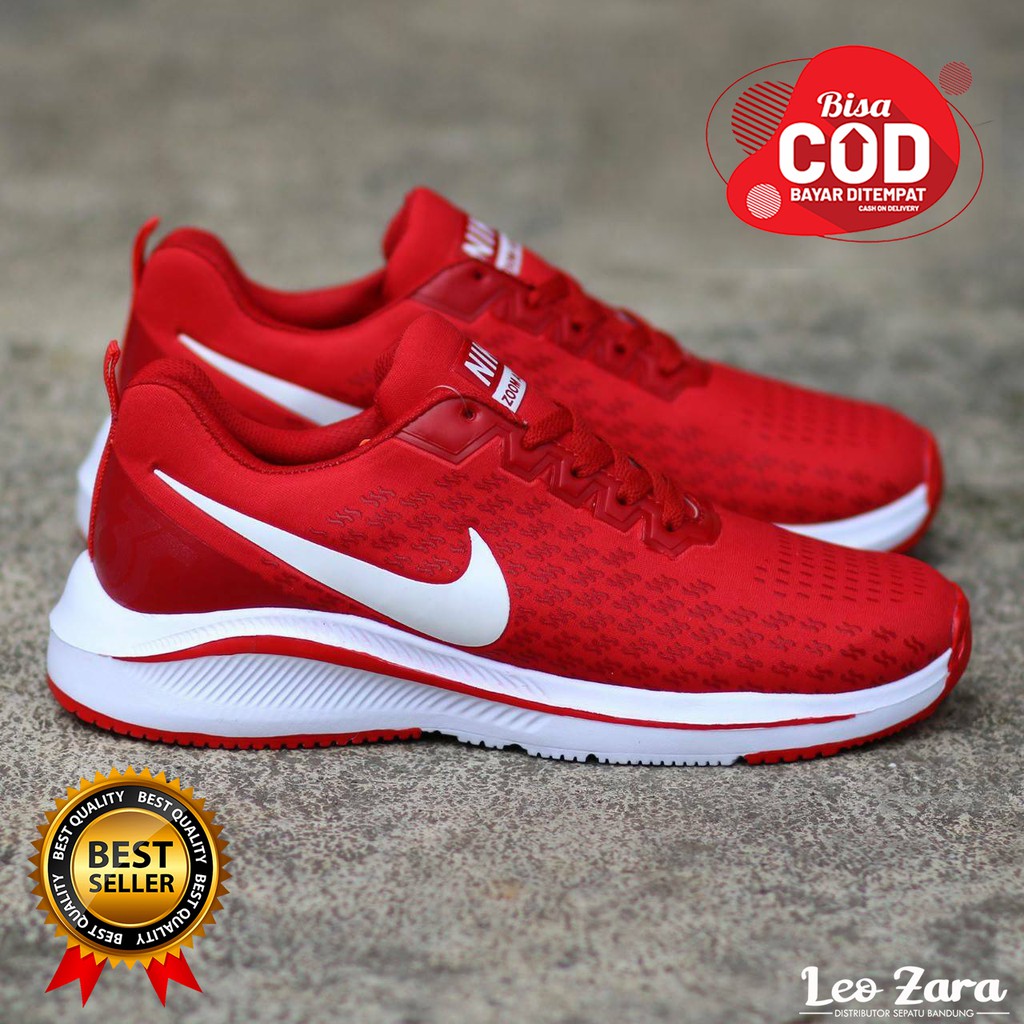 Sepatu Wanita Olahraga Outdoor Running New Sporty Nike Zoom Flyknit Indoor Cewe Zumba Senam Aerobik