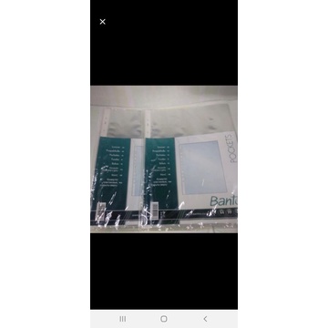 

pp pocket bantex a4 2040