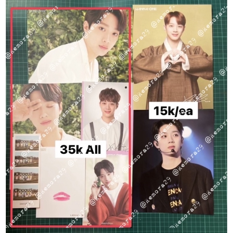 POTOCARD & POSCARD WANNA ONE LAI GUANLIN