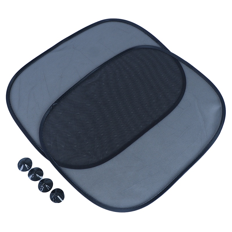 5pcs / set Tirai Pelindung Panas Matahari UV Bahan Mesh Untuk Kaca Jendela Mobil