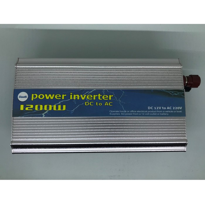 Power Inverter 1.200W DC 12V to AC 220V