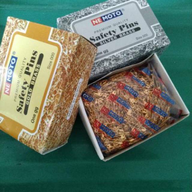 

Peniti mini emas silver original merk Nemoto - 1 Dus