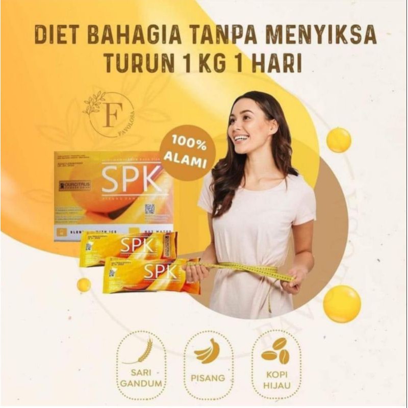 1 Box SPK BANELO - minuman pelangsing tubuh alami DIET SEHAT TANPA RIBET- NEW SPK BANELO 1 BOX isi 1