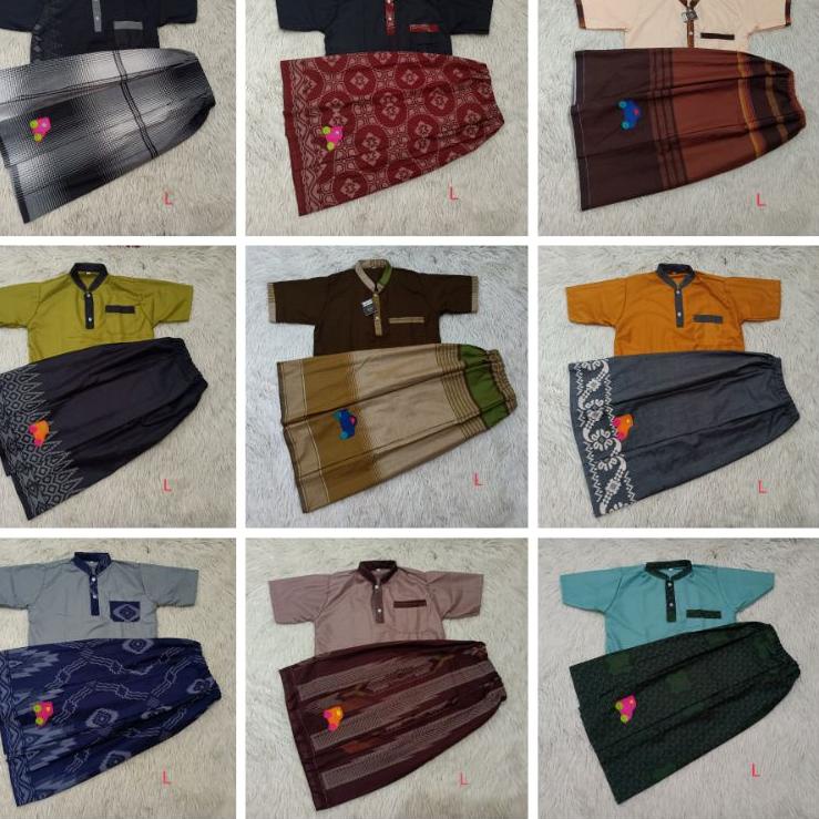 LANGSUNG KIRIM.. KOKO SARUNG INSTAN Anak, Remaja, Bayi 1 - 11 TAHUN / Setelan Sarung Khitan Model ro