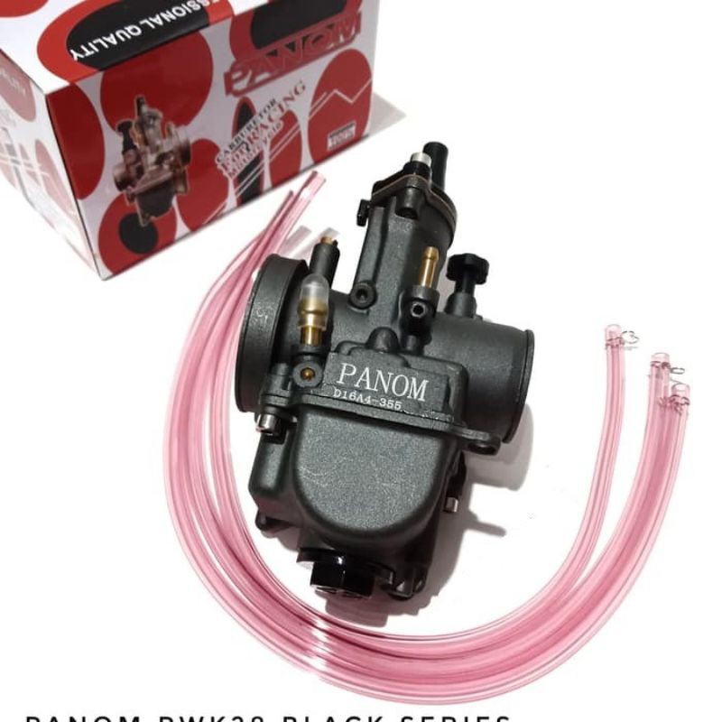 karbulator PWK 28 panom black series/ karbu PWK 28 panom cnc hitam