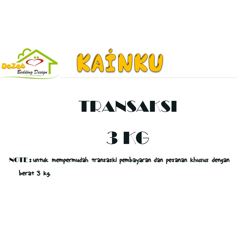 TRANSAKSI 3KG