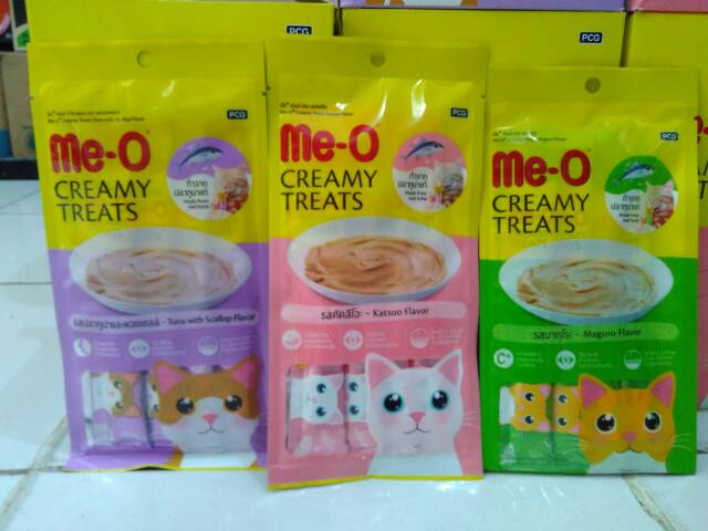 Meo creamy treat 15gr x 4