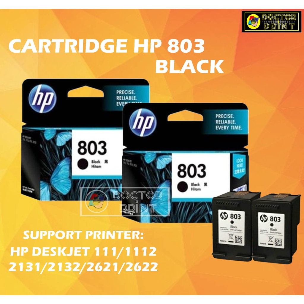 Cartridge HP 803 Black Original