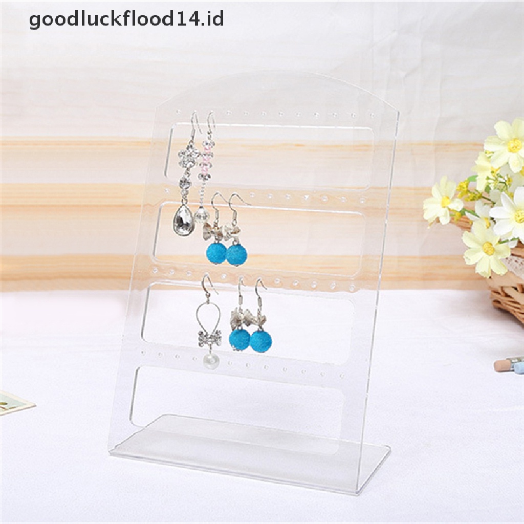 Stand Holder Display Perhiasan Anting Bentuk L