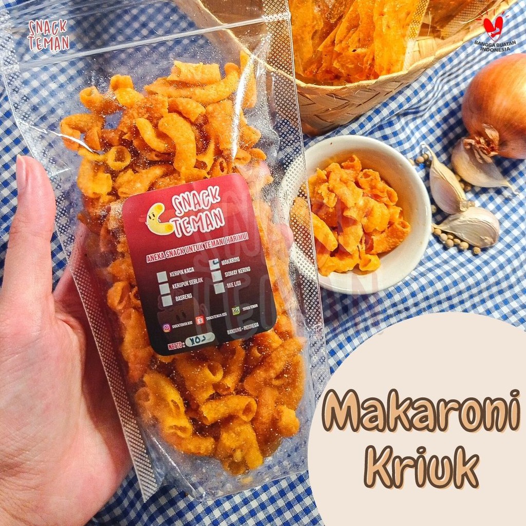 

Makaroni Pipa Renyah Cemilan Bandung - SNACK TEMAN