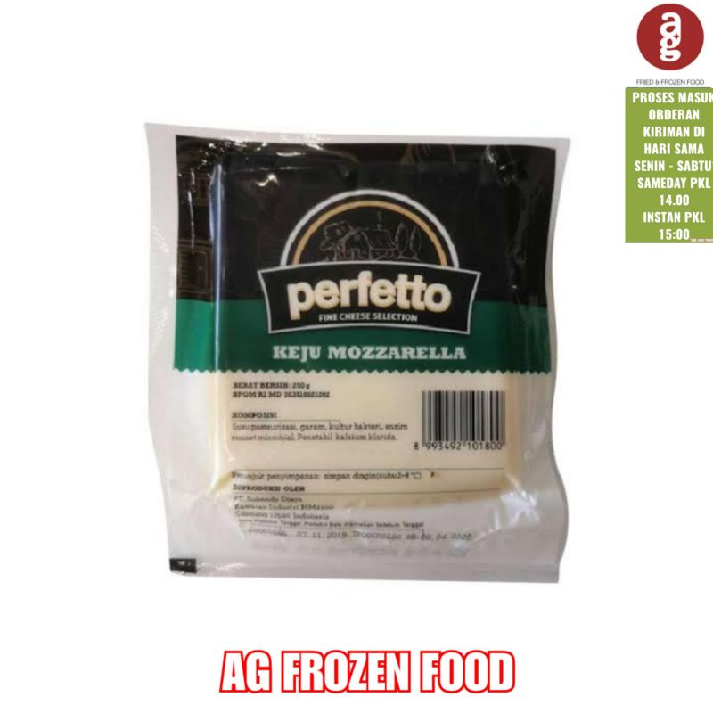 

Perfetto Mozzarella 250grm