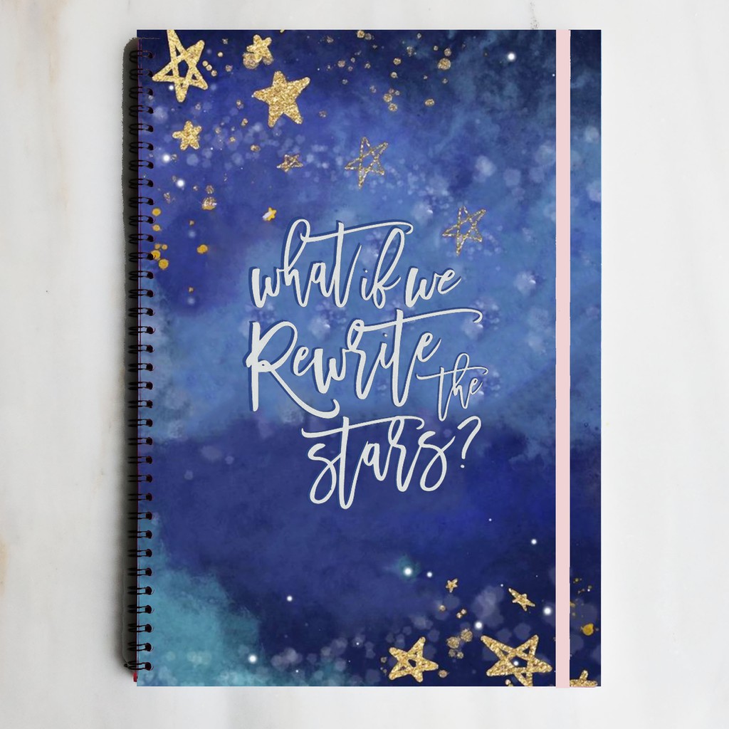 

REWRITE THE STARS Notebook Bujo Journal Office School Buku Tulis A4/A5 Catatan Sekolah Kuliah Kantor