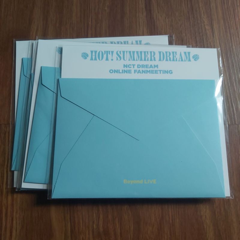 [PLNSN] Ar Ticket Hot Summer NCT Dream+Poscard Book