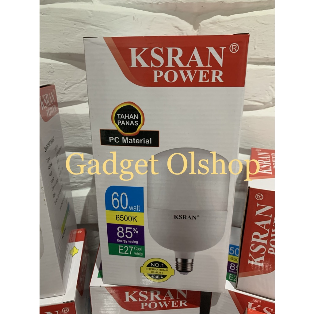 bohlam 60 watt/lampu led 60 watt/grosir lampu led/lampu led terang/bohlam Power Kapsul/led