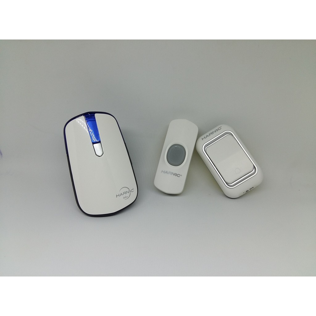 HELES Bell Rumah Wireless D-068K2 / Bel Rumah AC  2 Knop Harnic