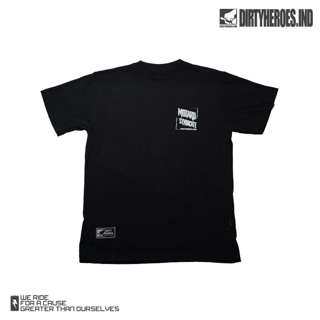 DIRTY HEROES MS ENGINE| TSHIRT | KAOS | ORIGINAL | BIKERS | VINTAGE | MOTOCROSS |  SUPERMOTO