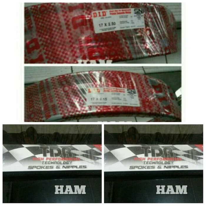 velg 250 17 dan 215 17 did dan jari tdr 2 bj #HAM