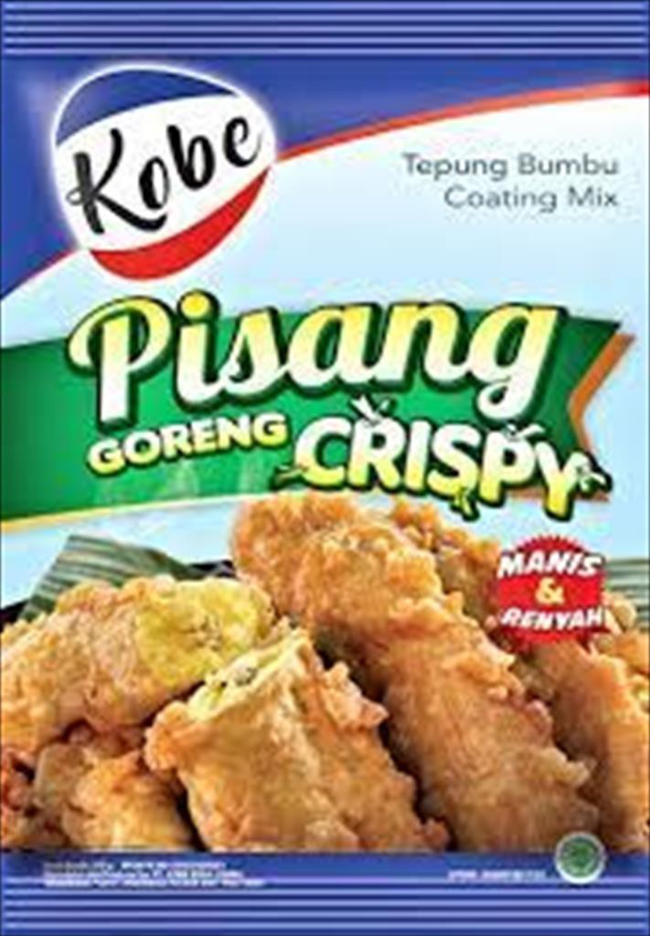 

Kobe Tepung Pisang Goreng Crispy 210 Gram