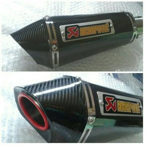 FULLSYSTEM KNALPOT AKRA SHORT CARBON PABRIK GROSIR MURAH MOTOR CB CBR VIXION BYSON TIGER PURBALINGGA