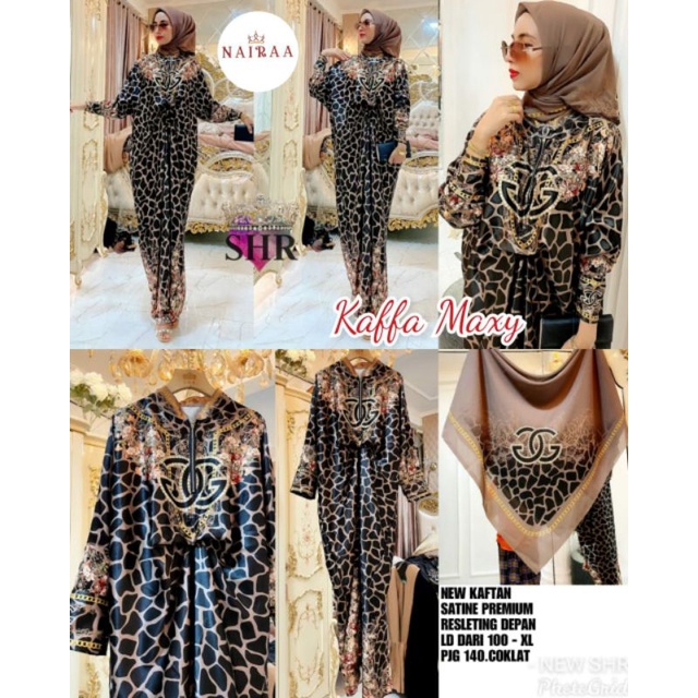 New Kaftan Kaffa Original SHR Terbaru