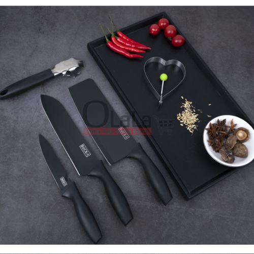 PISAU SET DAPUR PISAU STAINLESS MEWAH ELEGAN 5PCS OLL-CH4211