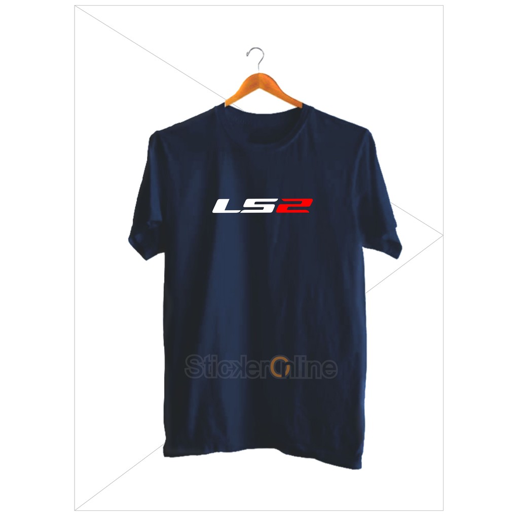 kaos baju helm ls2/baju distro helmet ls2/kaos logo helm ls2 kaos helmet lovers kaos sunmori