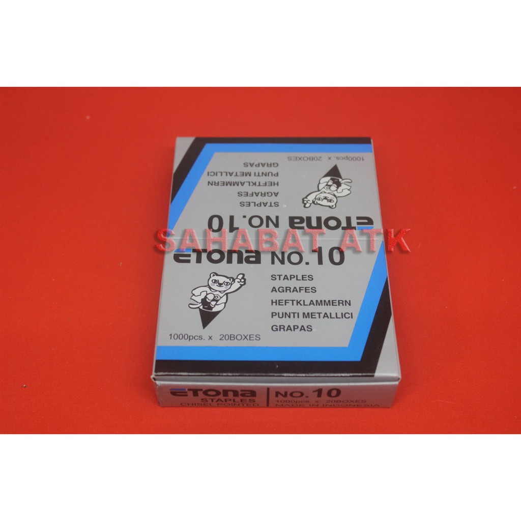 

Etona isi Staples No 10