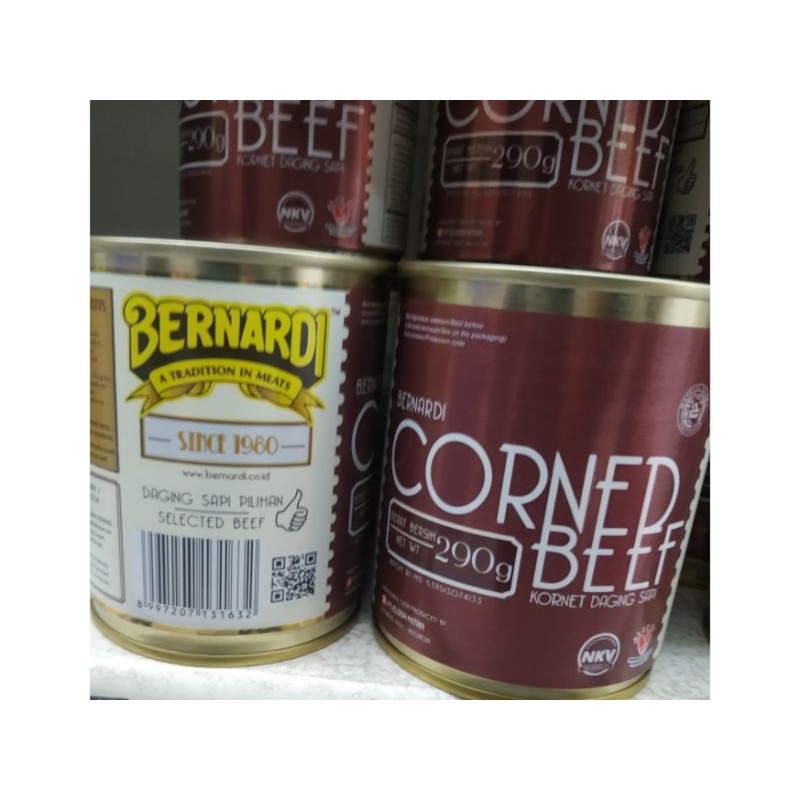 

BERNARDI CORNED BEEF 290 GRAM
