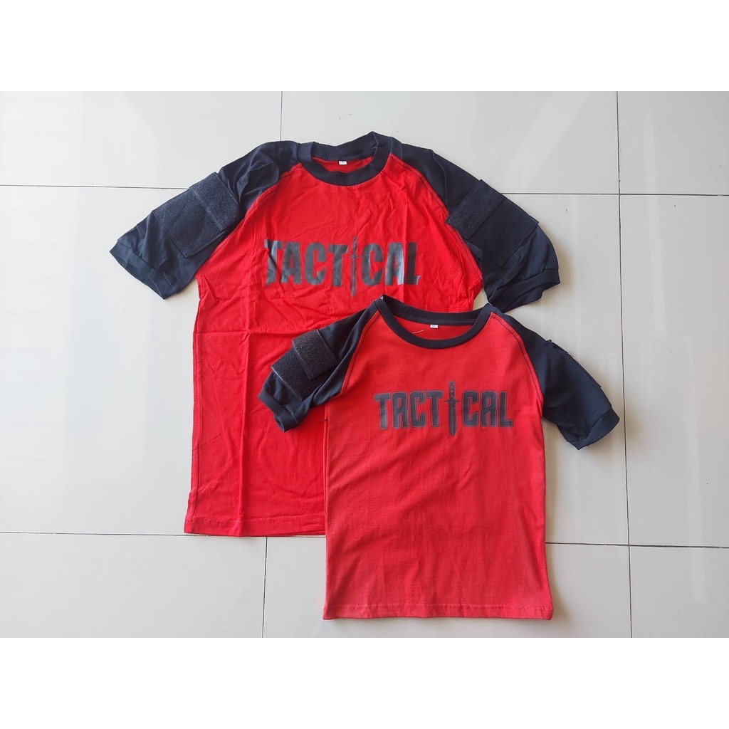 Kaos Tactical Couple Ayah &amp; Anak