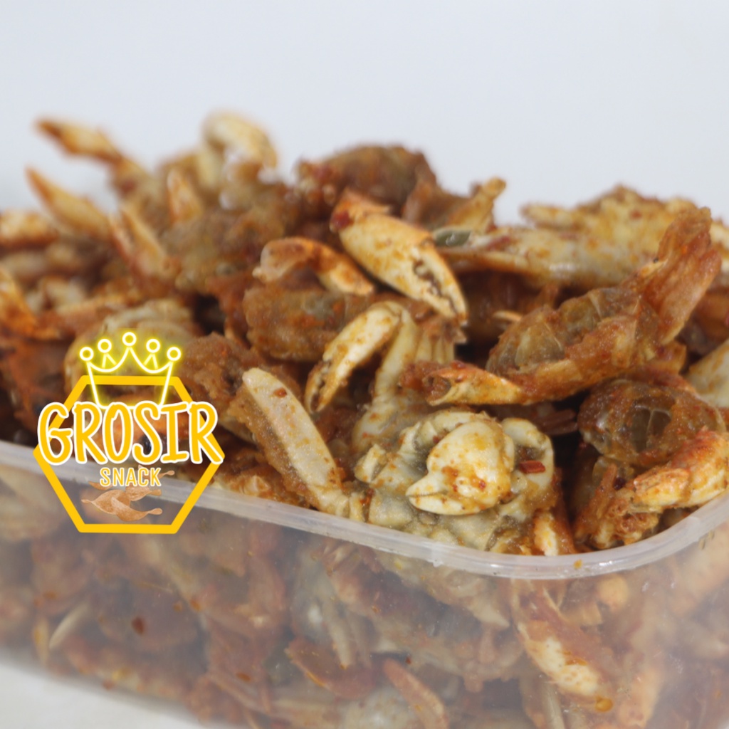 Baby Crab Kriuk Crispy 250gr+ Extra Daun Jeruk