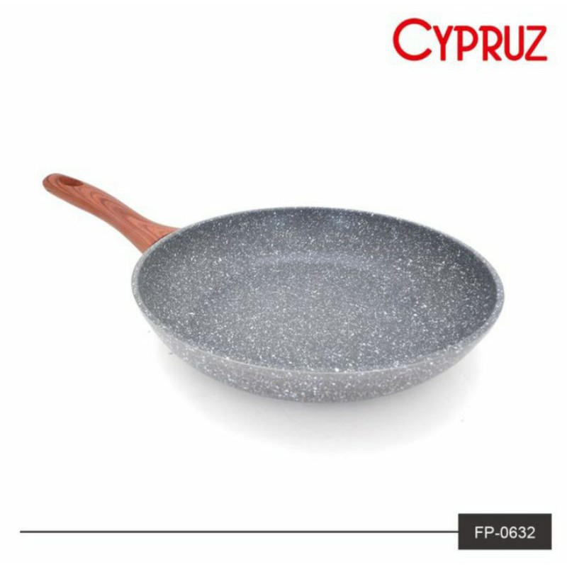 Wajan Penggorengan Frypan Marble Cypruz 24cm FP-0632