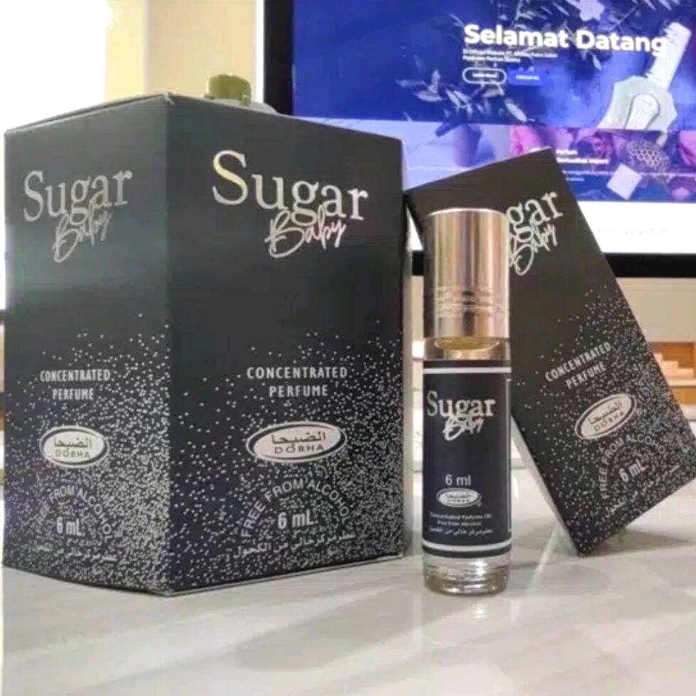 SUGAR BABY Parfum DOBHA 6ml Minyak Wangi Roll On NonAlkohol