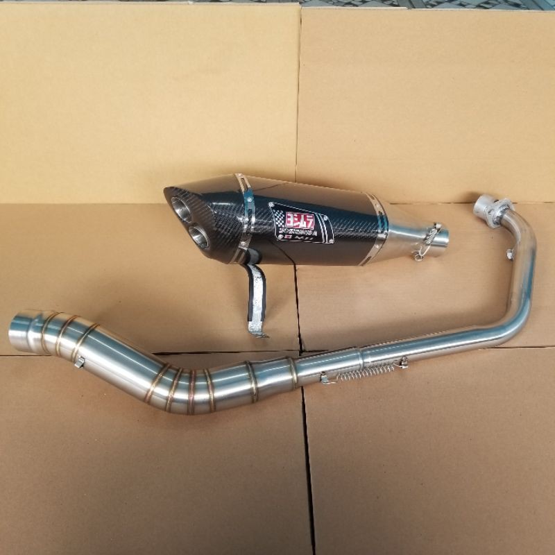 Knalpot Racing Yoshimura R11 Vixion R15 v2 v3 CBR CB Tiger MP Pulsar 200NS  Verza Byson Xabre GSX MX-2