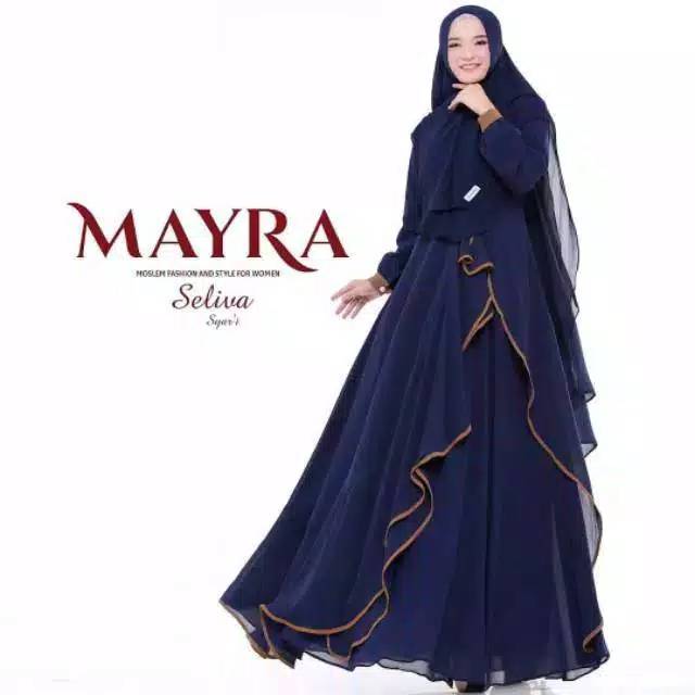 MAYRA SYAR'I + KHIMAR / BAJU MUSLIM MODERN
