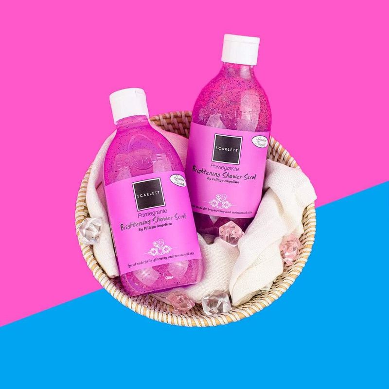 Scarlett Whitening/Scarlett whitening sabun lulur facial wash serum skincare scarlett