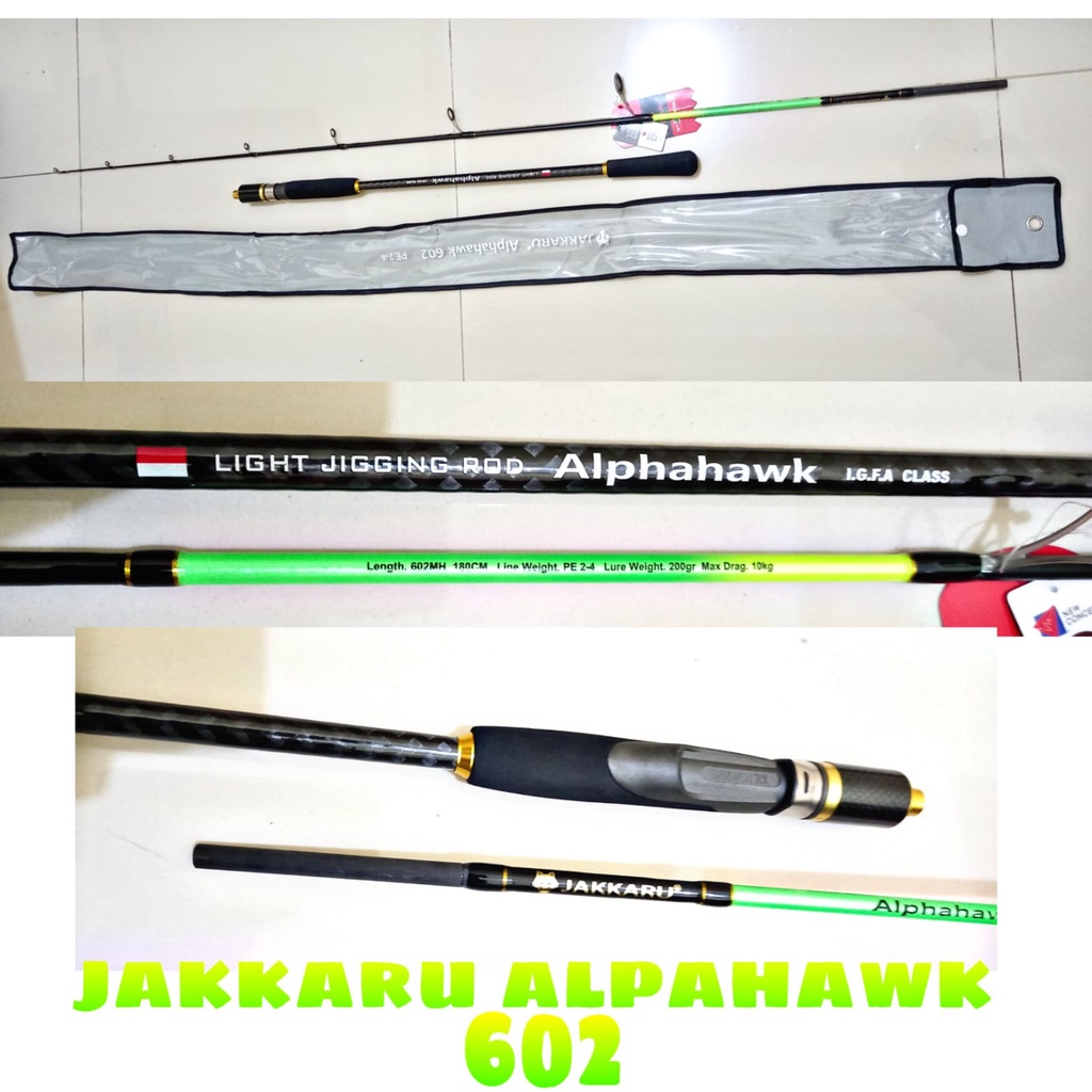 JORAN JAKKARU ALPAHAWK 602 LIGHT JIGGING (ORIGINAL)