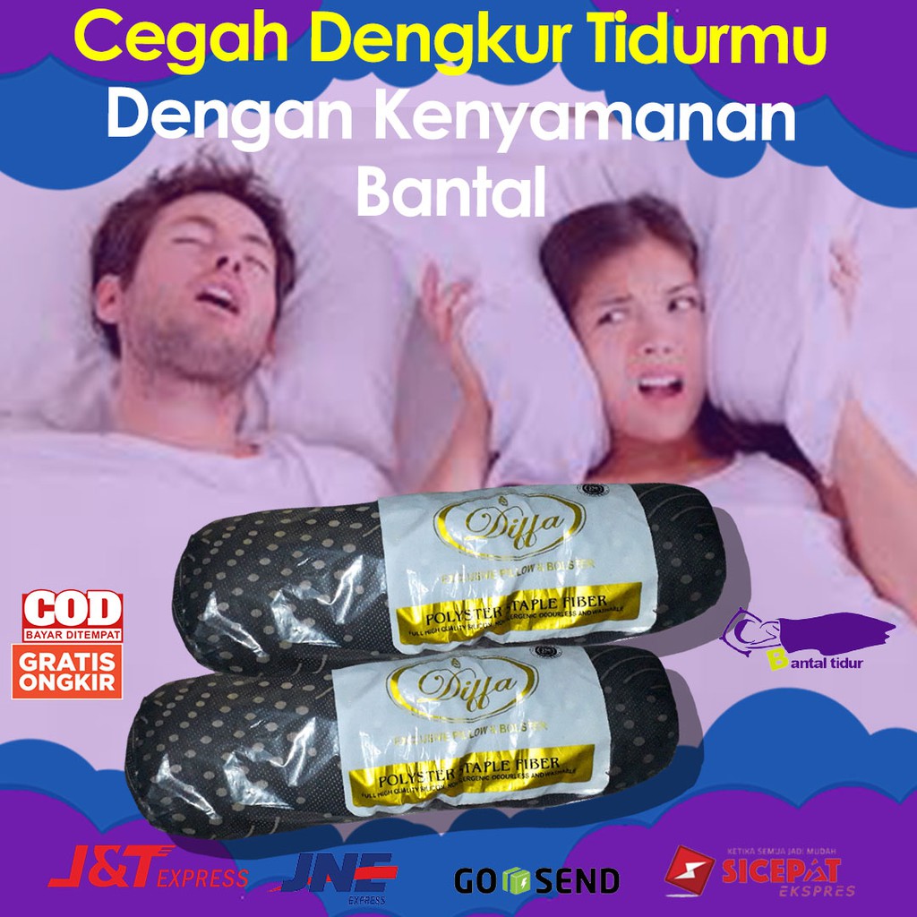 GULING PANJANG DEWASA DIFFA MOTIF HITAM GULING SILIKON JUMBO BESAR HOTEL PREMIUM
