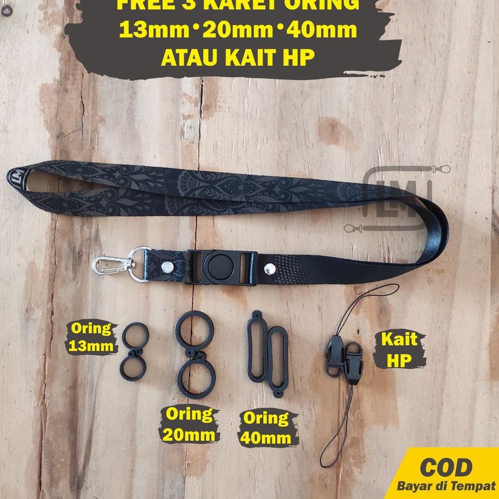 

➹ Lanyard PODS HP Batik CARVING by LanyardMAX ||8PFCM Barang super