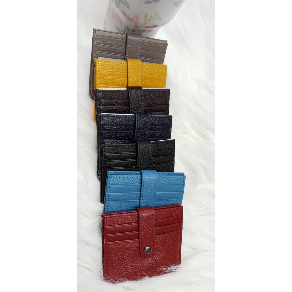 dompet kartu fashion kulit card holder wallet genuine leather corvus