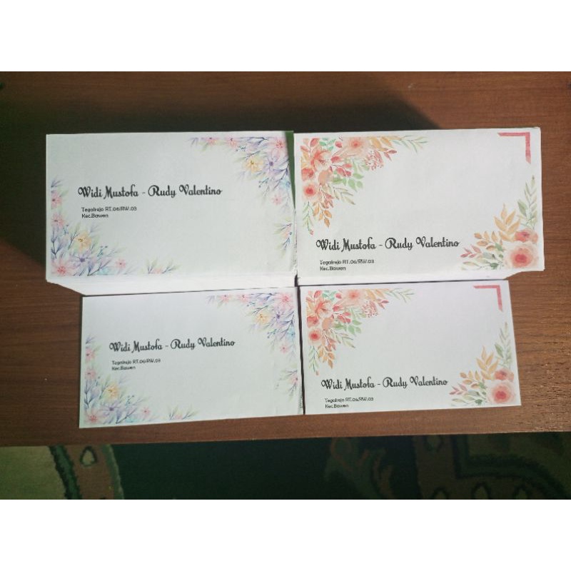 

Amplop Kondangan Custom 50 pcs